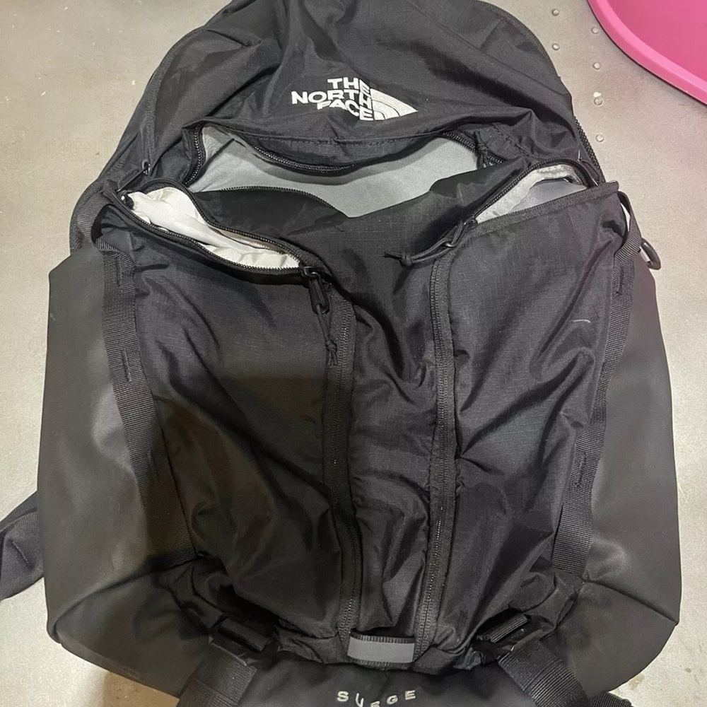 The North Face Black Surge Backpack